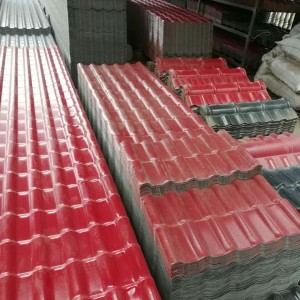 合成樹(shù)脂瓦平改坡屋面施工前的清理及彈線工作